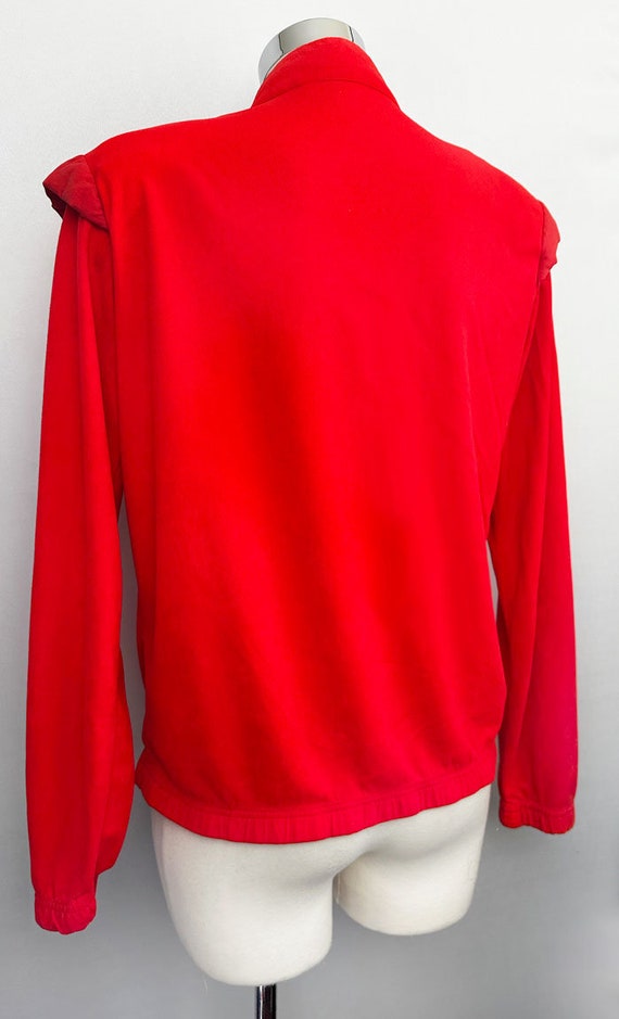 70's Red NEW WAVE Style Ellesse Jacket, Vintage 1… - image 7