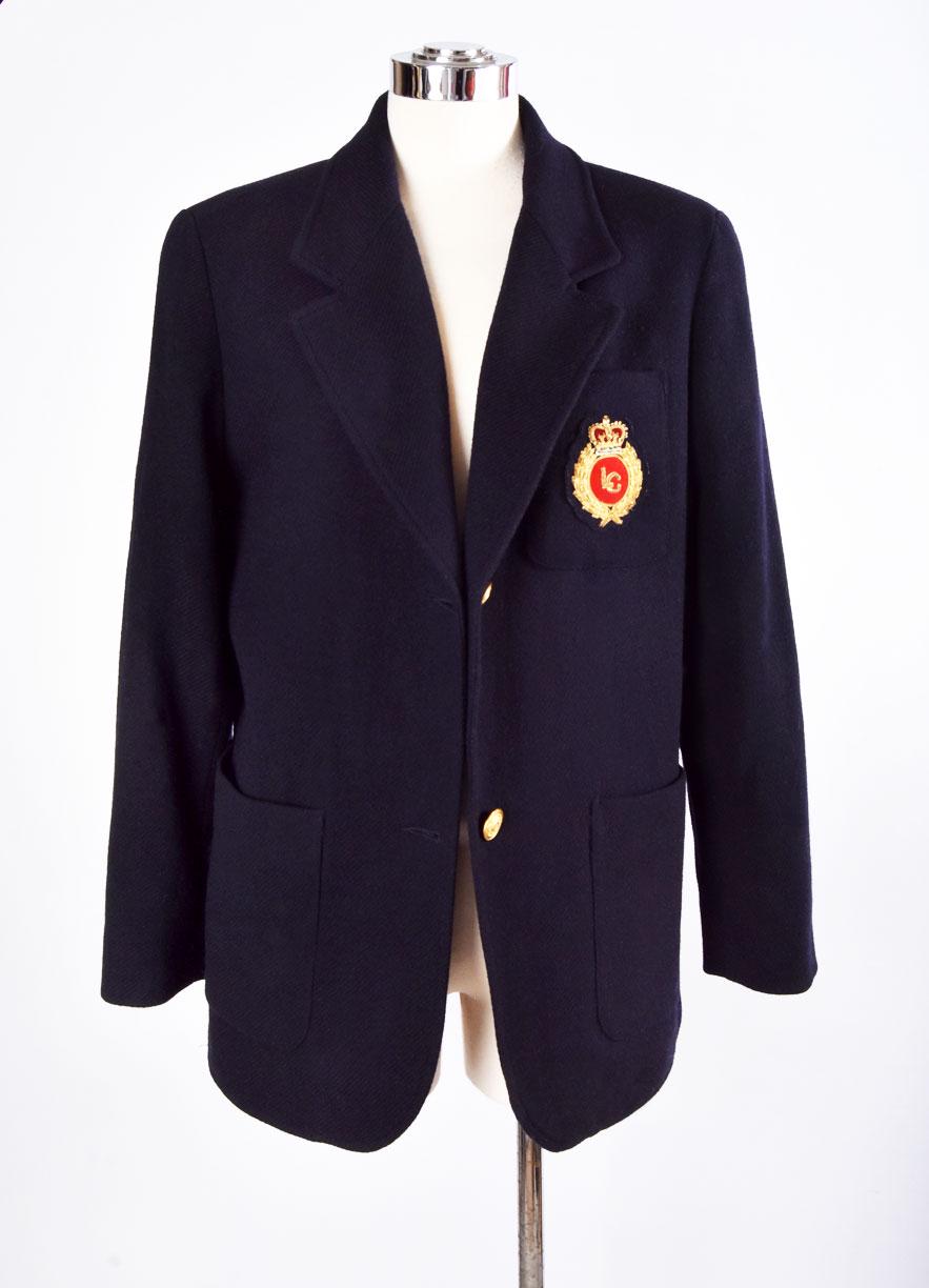 ジャケット・アウター 90s Lauren Ralph Lauren tailored jacket Vintage 90s Ralph-Lauren Blazer Jacket S/M 21x31 Black USA