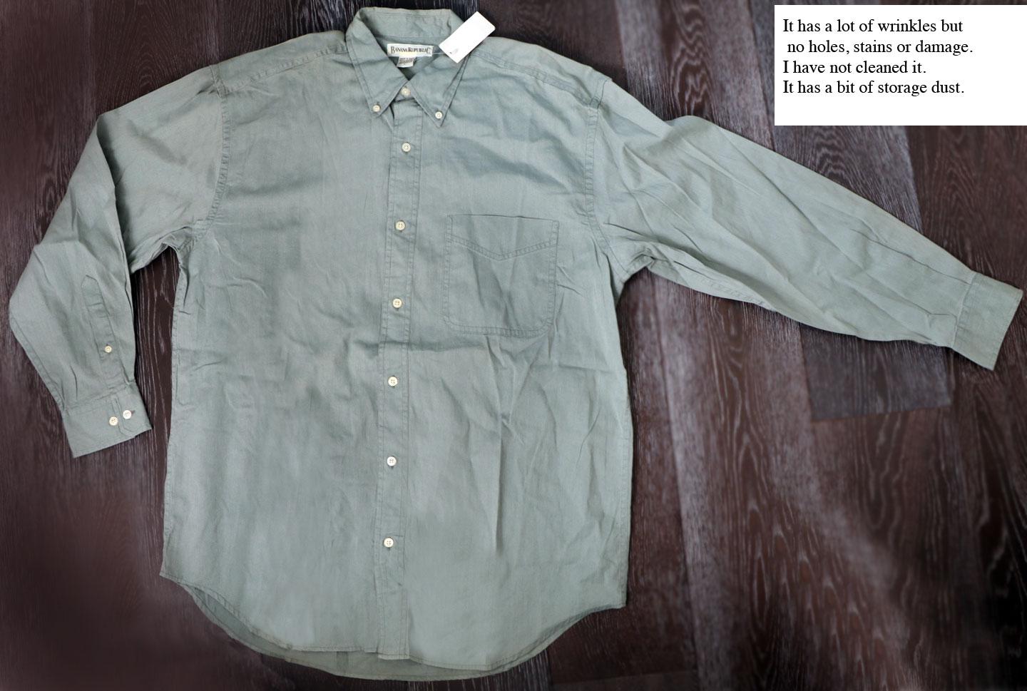 Vintage Banana Republic Mens Medium Safari Vest Travel Fishing