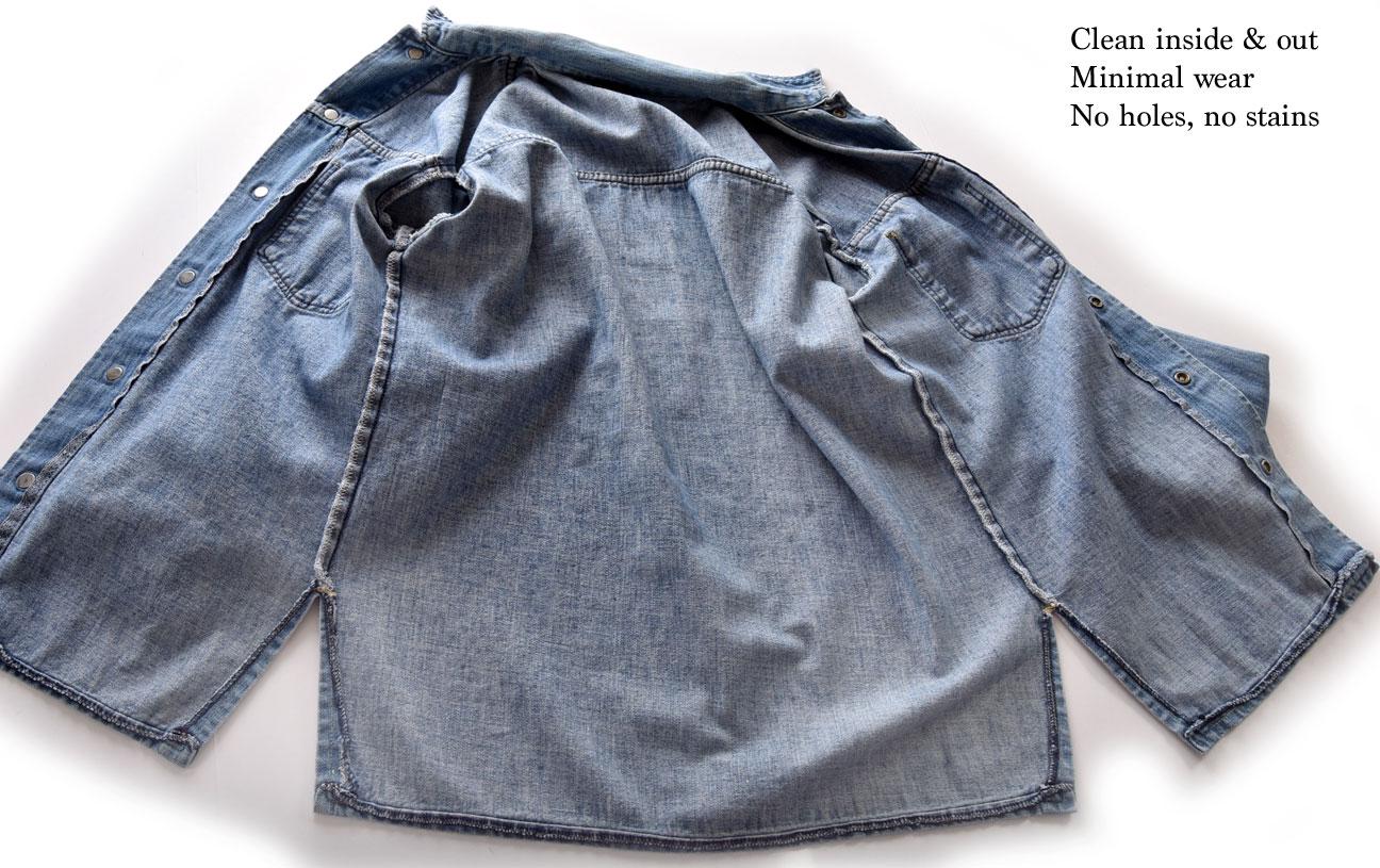 Vintage 70s BIG YANK Denim Blue Jean Jacket, Hippie Boho Style 