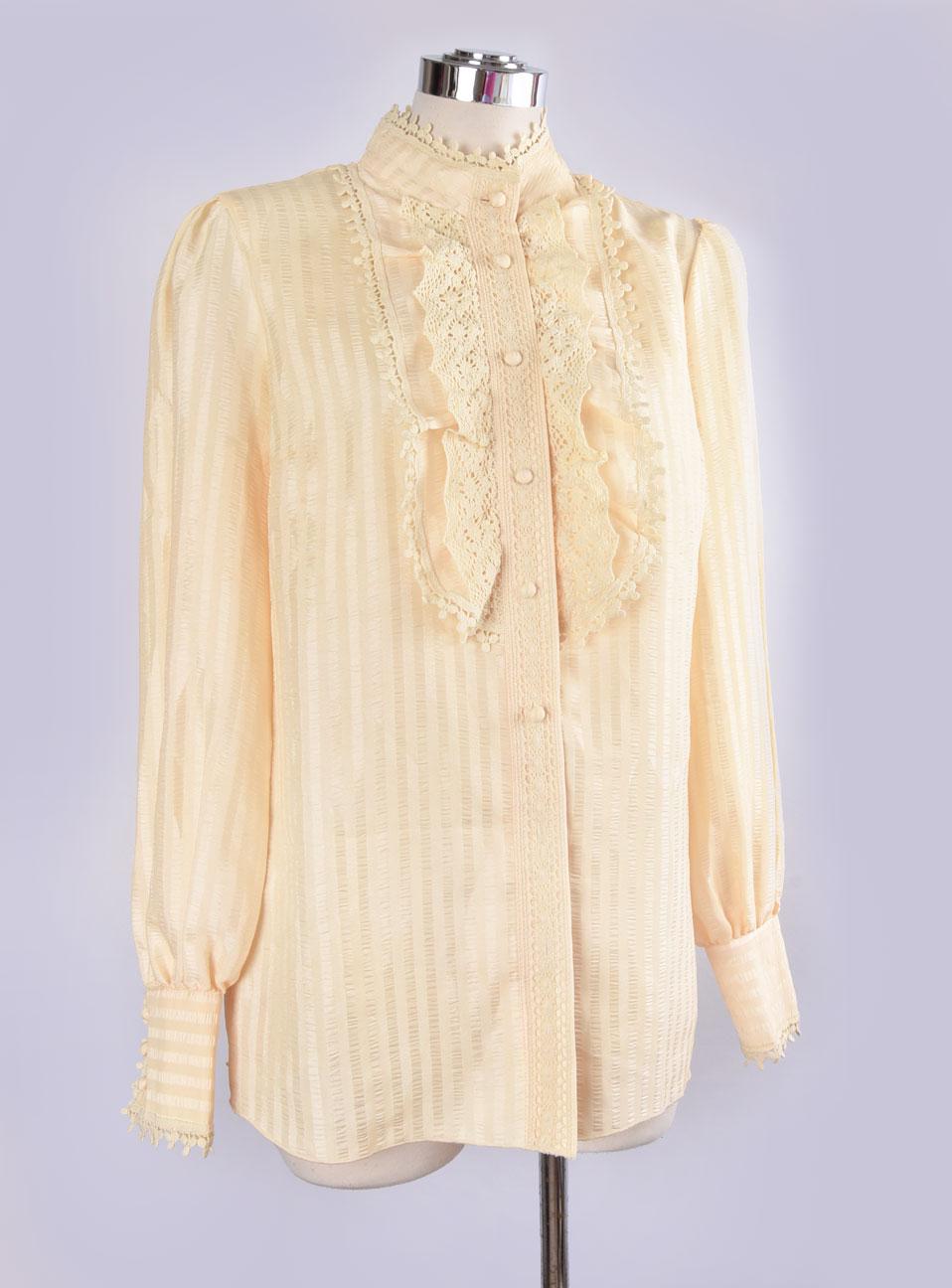 High Collar Blouse - Etsy