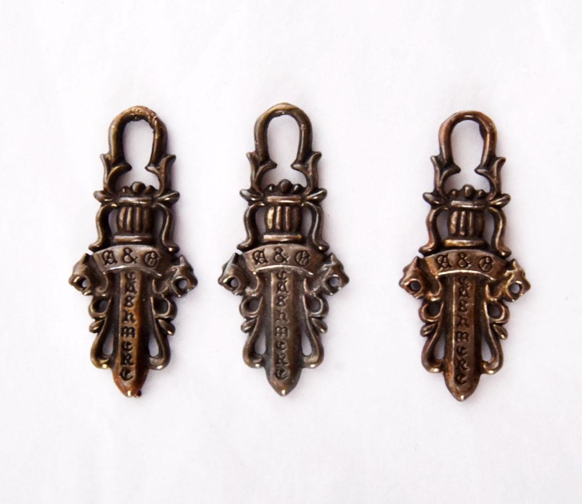 90s 初期　A&G Dagger necklace silver925 90s 初期 A&G Dagger necklace silver925 SKULL & DAGGER