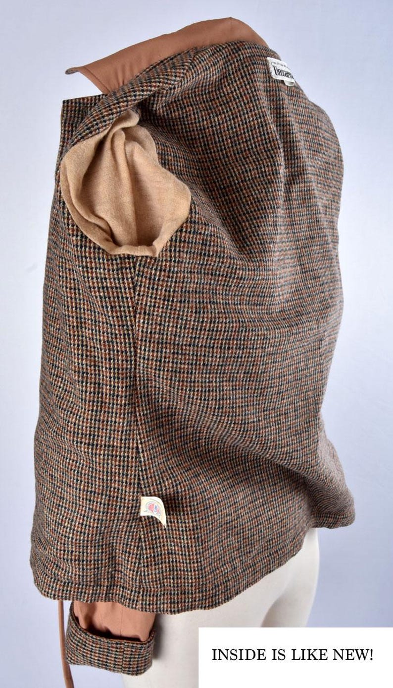 Vintage 50s Ranch Wear style Jacket, Wool Lined, New Old Stock 70's image 5
