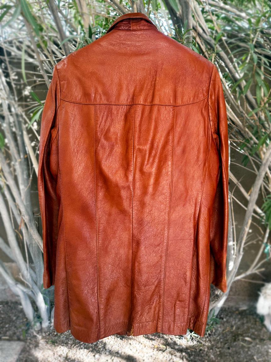 Angel Skin by Grais レザージャケットコート 1970年代 ヴィンテージ