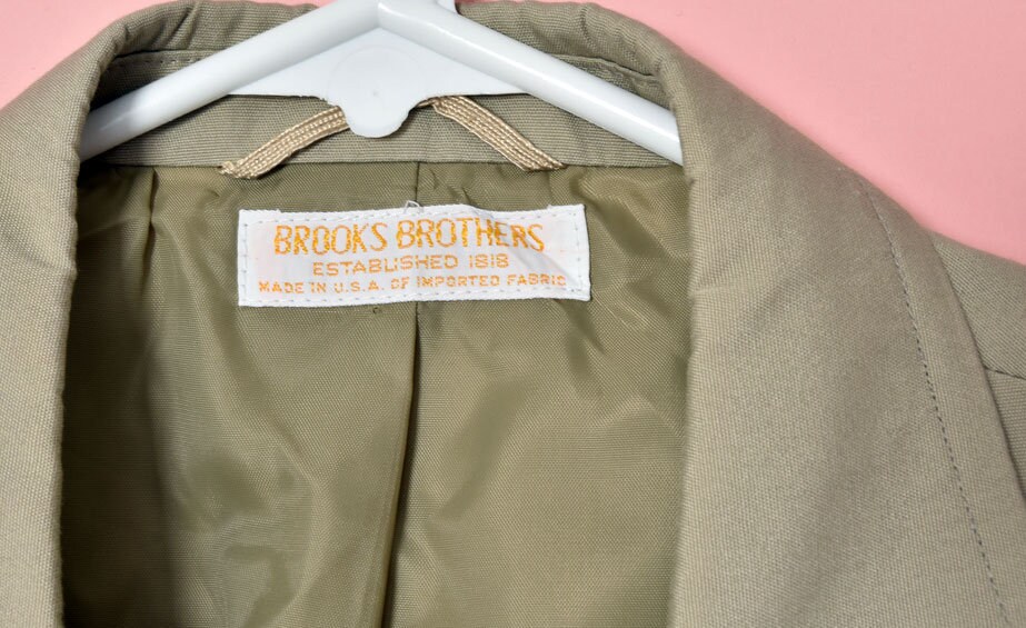 ジャケット・アウター 70s USA Vintage Brooks Brothers Set up 70s Brooks Brothers - Etsy Canada