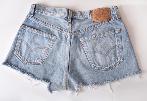 Cut Off Shorts - Vintage Blue