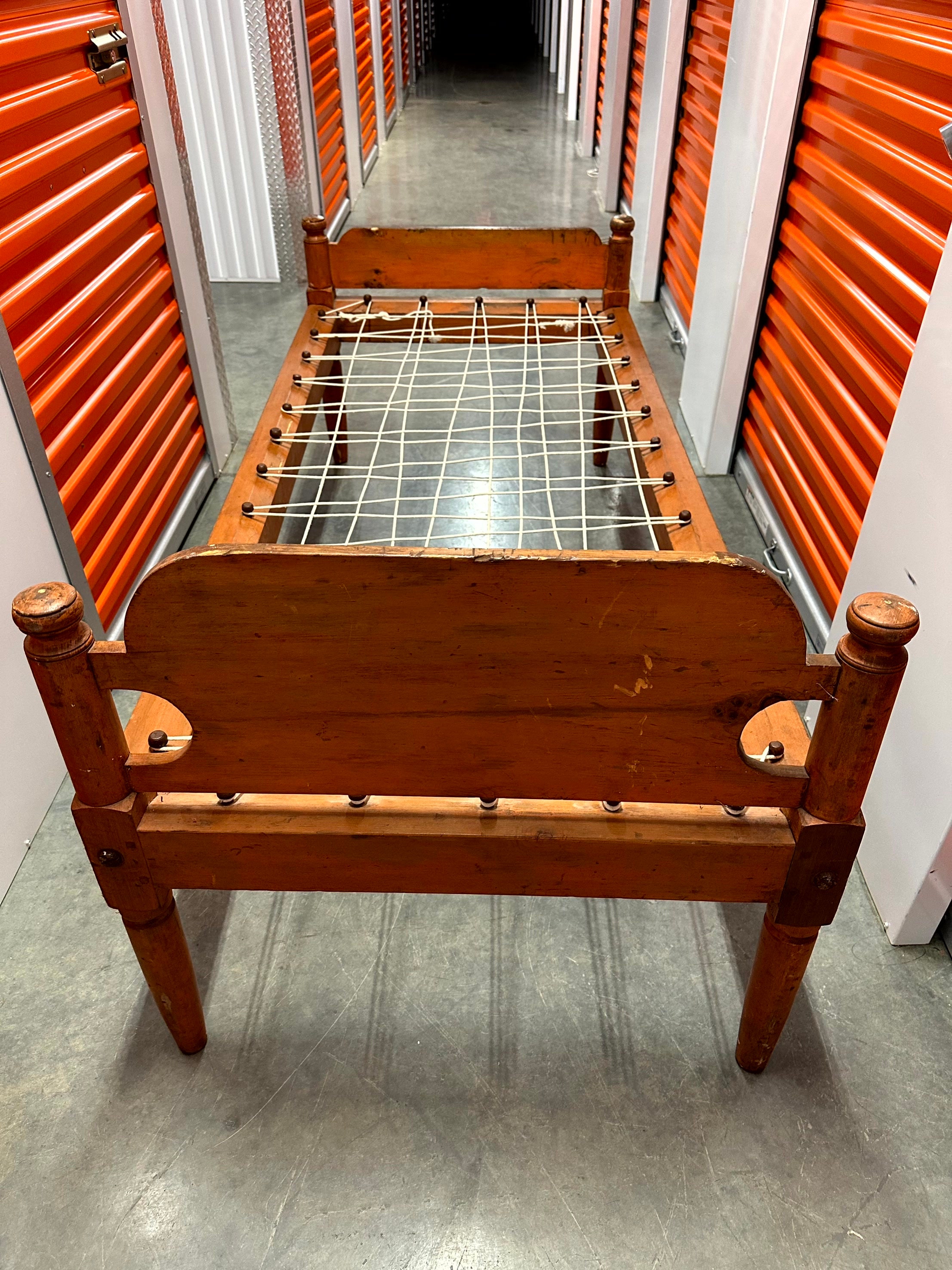 Antique American Country Arts & Crafts C1800 New England Cannonball ...