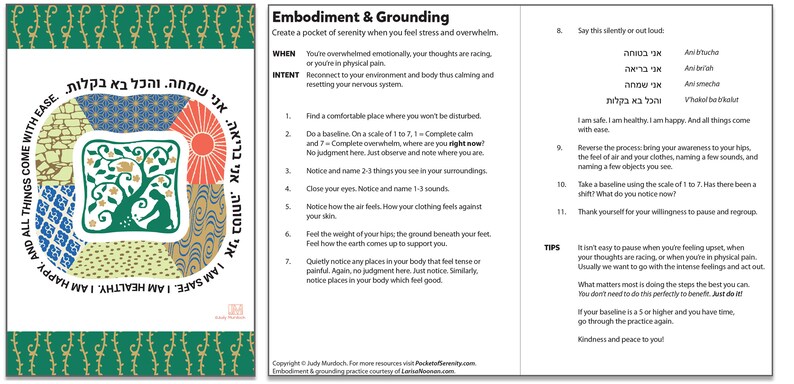 Embodiment and Grounding Ritual Card image 1