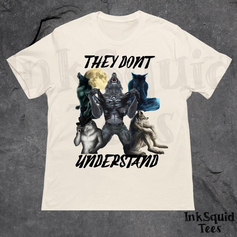 They Don't Understand Alpha Wolf Shirt, Unhinged Sigma Wolf Meme, Litterally Me Wolves, Sitting Wolf Tee, Wolf Meme, Funny Desperate Wolf