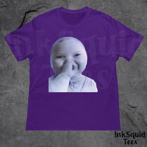 Funny AI Baby Laughing Meme Shirt, Tiktok Tee, Tuff Baby Shirt, Brainrot Shirt, Gen Z Meme Shirt, Sarcastic Gifts, Ironic Shirt, Gifts