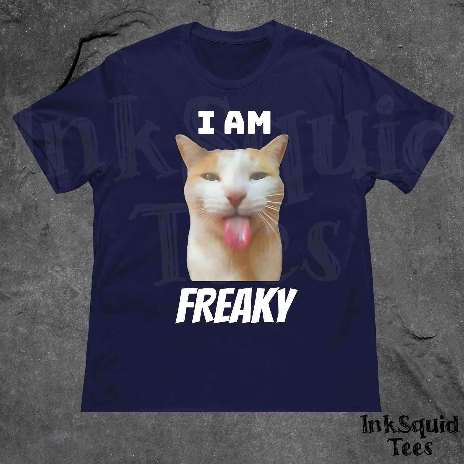 I Am Freaky Cat Meme Shirt, Funny Cat Shirt, Graphic Cat Meme Shirt ...