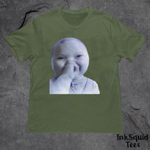 Funny AI Baby Laughing Meme Shirt, Tiktok Tee, Tuff Baby Shirt, Brainrot Shirt, Gen Z Meme Shirt, Sarcastic Gifts, Ironic Shirt, Gifts
