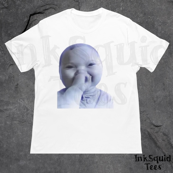 Funny AI Baby Laughing Meme Shirt, Tiktok Tee, Tuff Baby Shirt, Brainrot Shirt, Gen Z Meme Shirt, Sarcastic Gifts, Ironic Shirt, Gifts