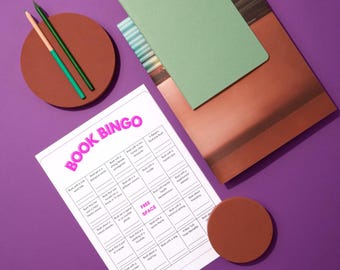 Book Bingo Game (Digital Download)