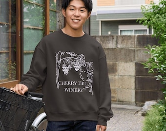 Cherry Hill Winery Sweatshirt, Emily Henry Funny Story Book Apparel