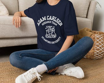 Adam Carlsen Research Team T-Shirt |Love Hypothesis Ali Hazelwood Olive Smith Stanford University