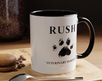 Rush Veterinary Hospital Coffee Mug - Abby Jimenez Book Lover Gift