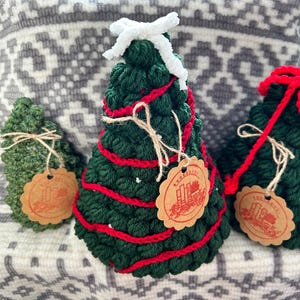 Crochet Christmas Trees