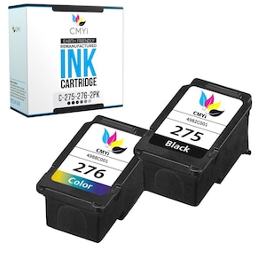 CMYi Remanufactured Canon PG-275 and Canon CL-276 Ink Cartridges for PIXMA TR4720 TR4722 TS3520 TS3522 TS3720 TS3722