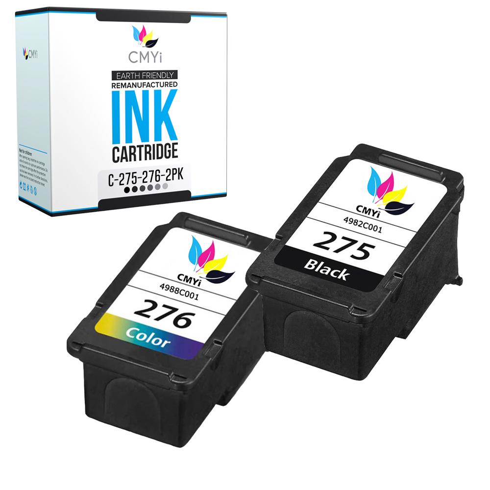 Buy Cmyi Remanufactured Canon PG-275 and Canon CL-276 Ink