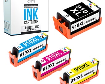 CMYi Remanufactured HP 910XL Ink Cartridges for HP OfficeJet 8010e 8015e 8022e 8010 8020 8020e 8022e 8023 8025e 8026 8028e 8030 8034e 8035e
