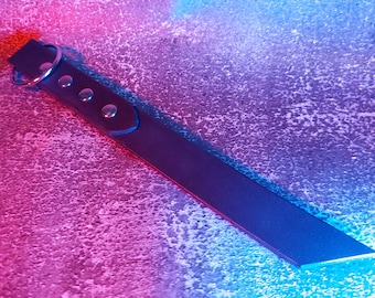 Handmade leather strap slapper