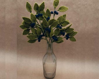 Pack of 3 blueberry branches - New Heidi