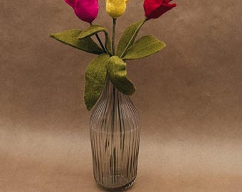 Set of 3 branches of Tulips - New Heidi