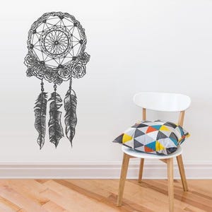 Dreamcatcher Wall decal Bedroom Boho Sticker z1372
