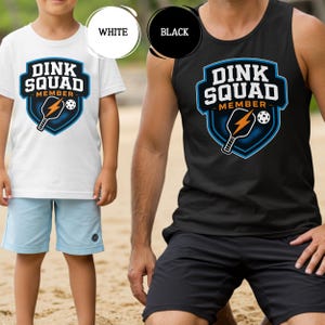 Dink Squad Pickleball Matching Shirt: Funny Family Outfits