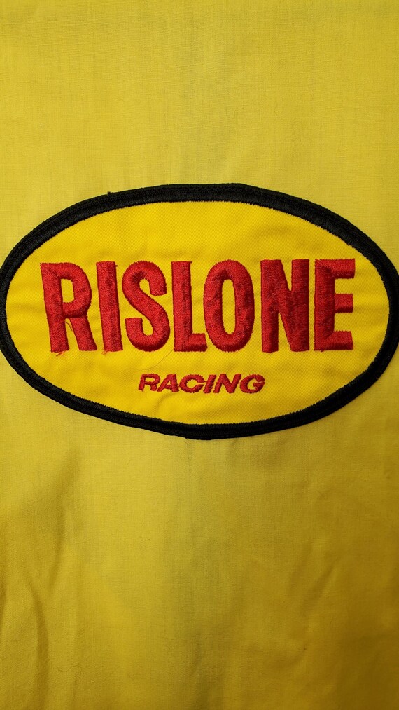 1970’s Team Rislone Pit Jacket Vintage Racing Automob… - Gem