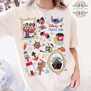 Coquette Bows Mickey and Friends Stitch Disney Cruise Shirt, Family Cruise Vacation 2025, Disney Wish Dream Magic Wonder Fantasy Treasure