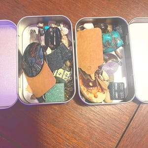 Krähen Schatzkästchen - Trinket Mystery Sschaufel - Überraschungsbox - Einzigartiges handgemachtes Geschenk mit Fundstücken und Kuriositäten