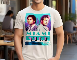 Maglietta Miami Vice Donna – Stile Ufficiale E Vintage