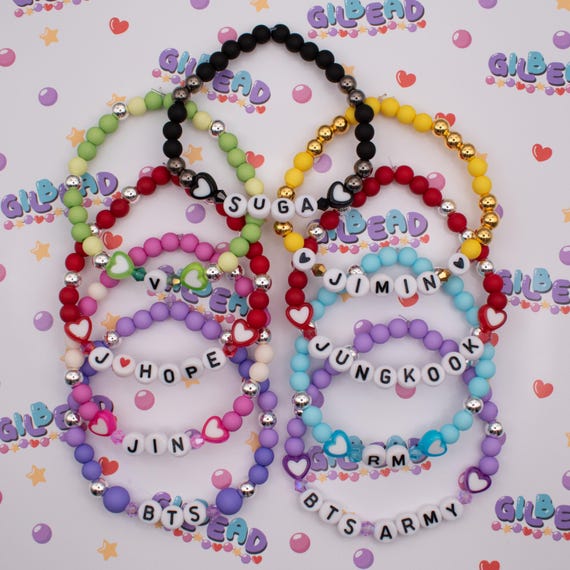 BTS Friendship Bracelets BTS, BTS Army, J Hope, Jin, Jungkook