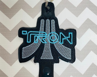 Tron Light Cycle WDW Themed Ear Holder Mouse Ear Holder Backpack Clip on Adjustable Headband Sunglasses Hat Carrier