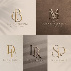 Création de logo personnalisé | Logo monogramme de luxe | Logo monogramme personnalisé | Création de logo pour une image de marque | Logo personnalisé | Logo professionnel