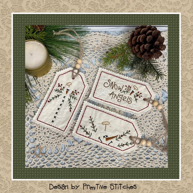 Primitive Tags - Etsy