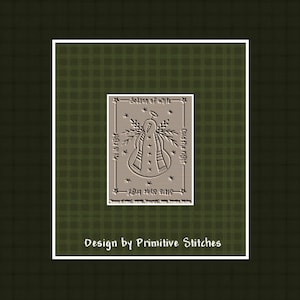 NEW-Season of White-Primitive Stitchery  E-PATTERN by Primitive Stitches-Instant Download