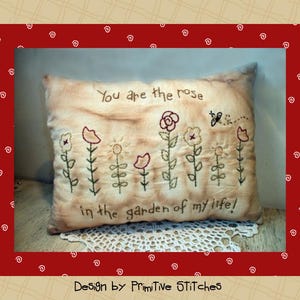 Garden Of Life--Primitive Stitchery E-PATTERN von Primitive Stitches-Sofortdownload