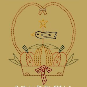 MACHINE EMBROIDERY-Autumn Settings II-5x7-Colorwork-Instant Download