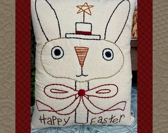 Prim Bunny-Primitive Stitchery E-WZÓR-NATYCHMIASTOWE POBIERANIE
