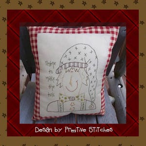 Thyme To Make The Toys-Primitive Stitchery  E-PATTERN by Primitive Stitches-Instant Download