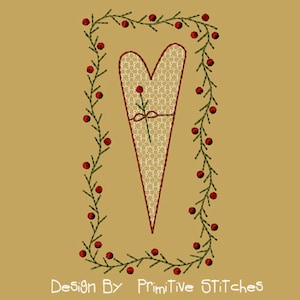 MACHINE EMBROIDERY-My Favorite Place-Heart-5x7-Instant Download