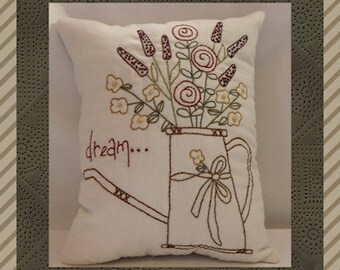 Dream 2-by Primitive Stitches-E-PATTERN-Primitive Stitchery-Instant Download