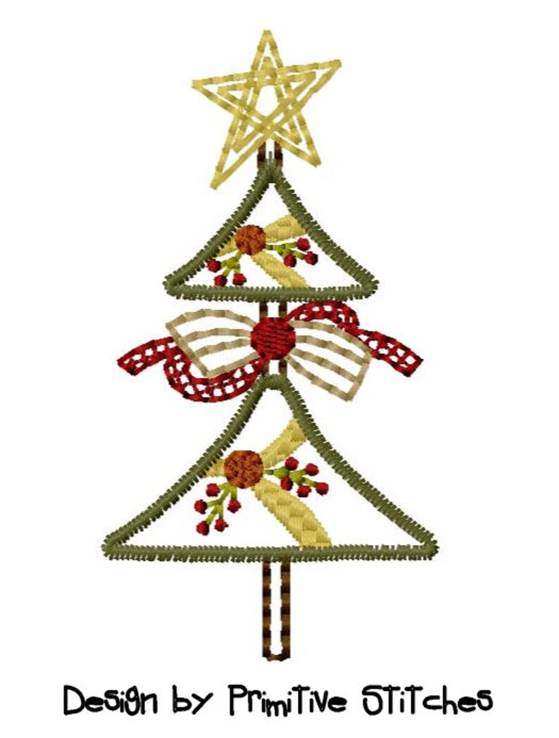 Newmachine embroideryprim topiary tree4x4colorwork  etsy Newmachine embroideryprim topiary tree4x4colorwork  etsy