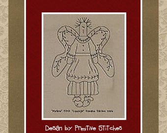 Marlene-E-PATTERN-Primitive Stitchery-Natychmiastowe pobranie-przez Primitive Stitches