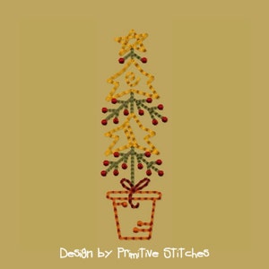 MACHINE EMBROIDERY-Star Pine 4x4