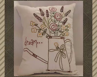 Dream 2-by Primitive Stitches-E-PATTERN-Primitive Stitchery-Instant Download