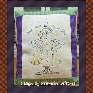 Hecaba-Primitive Stitchery E-Pattern-by Primitive Stitches-Instant Download